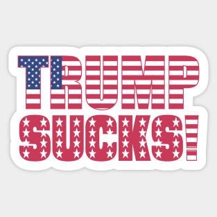 TRUMPS SUCKS Sticker